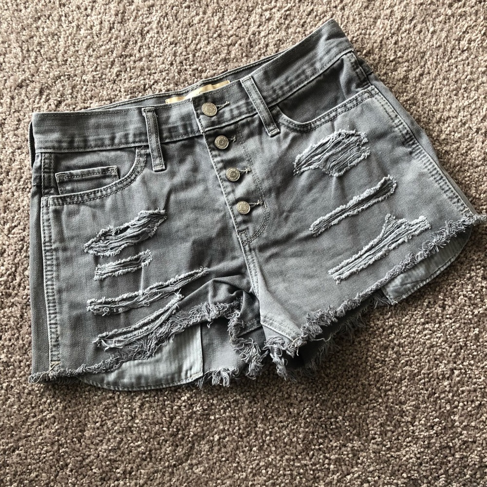 Hollister high waisted shorts